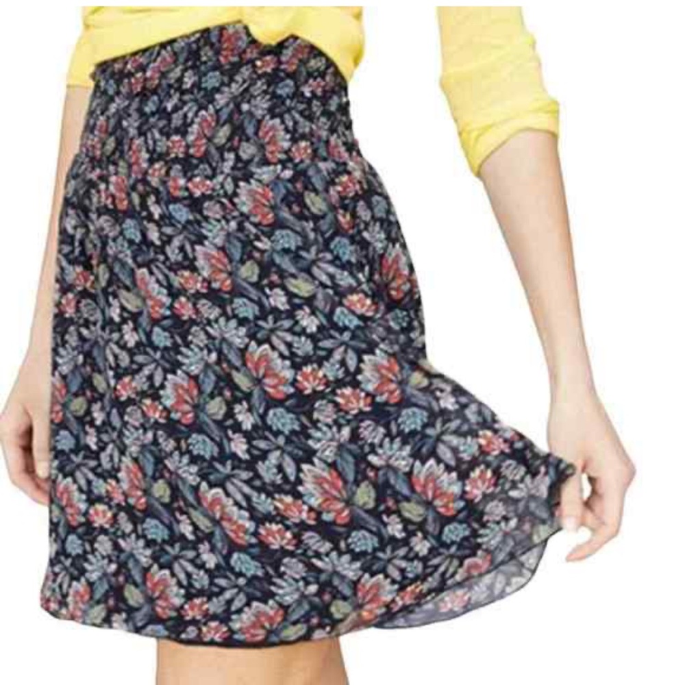 CAbi Floral Skater Skirt